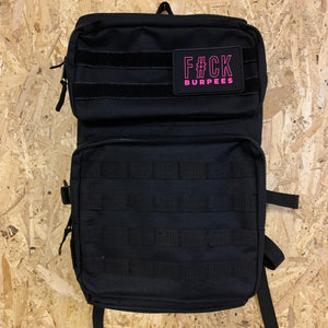 F#CK Burpees Tactical Back Pack Molle - Black