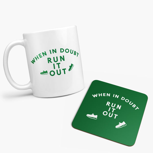 When in Doubt Run it Out Fun Mug Gift
