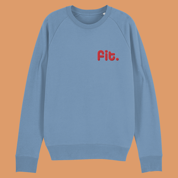 'Fit' Embroidered Gym Sweatshirt