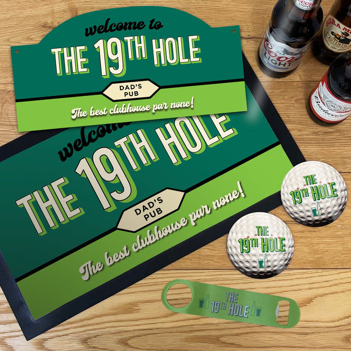 19th Hole Golf Home Bar Set