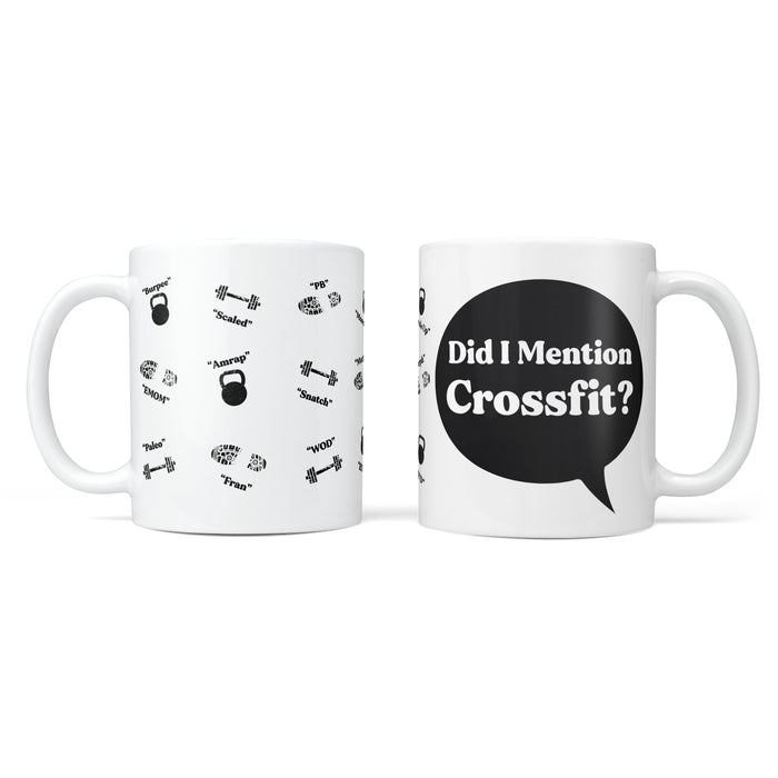 Did I mention Crossfit? Personalised Mug