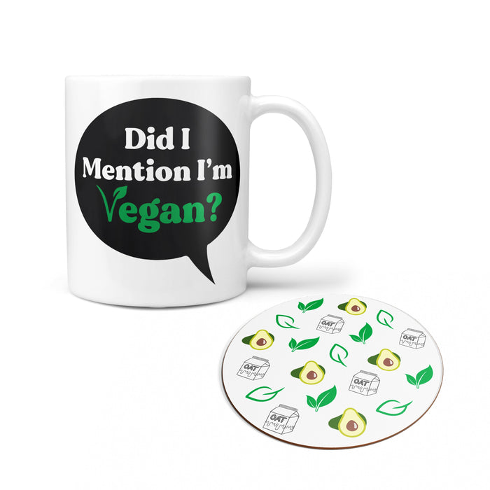 Did I Mention I'm Vegan? Personalised Mug