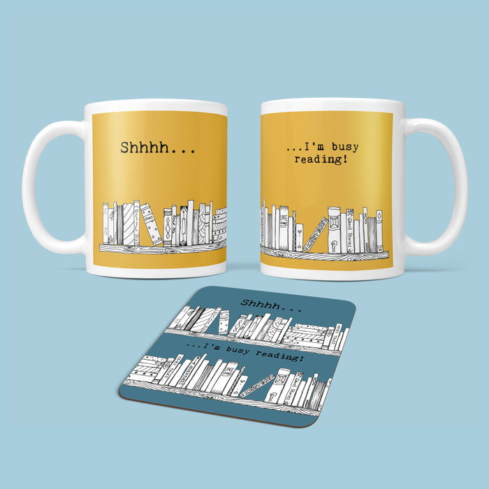 Shhh...I'm Busy Reading Mug