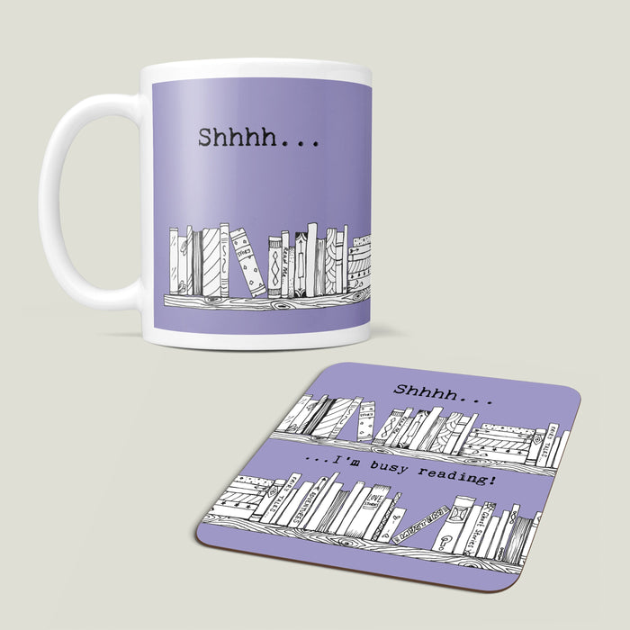 Shhh...I'm Busy Reading Mug