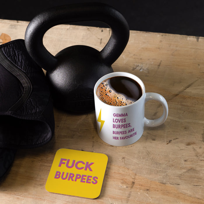 Fuck Burpees - Fun Fitness Mug