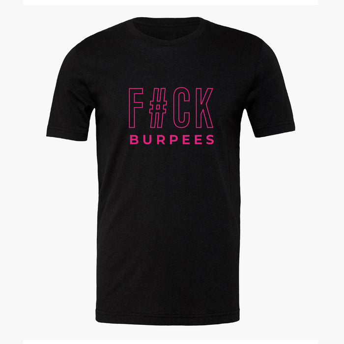 F#ck Burpees Unisex T-Shirt Heather Black