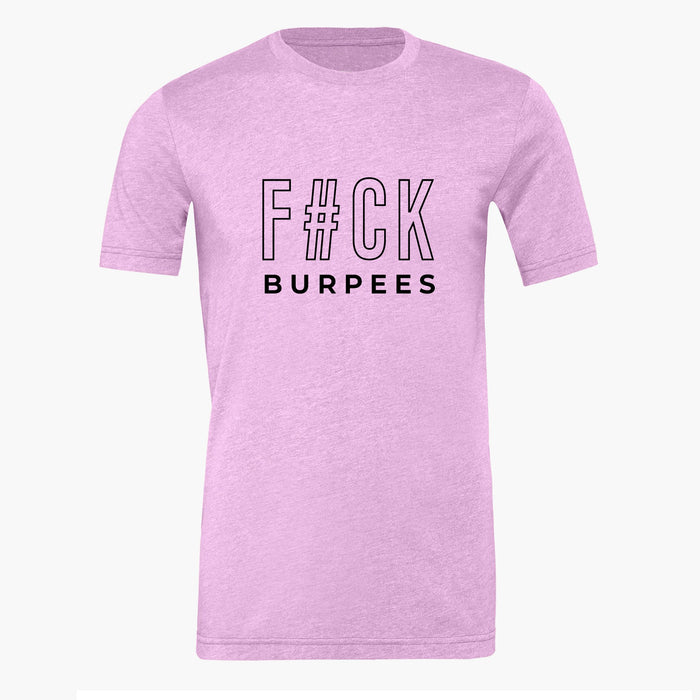 F#ck Burpees Unisex T-Shirt Heather Black