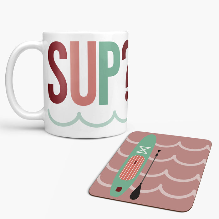 SUP? Thought You'd never ask! - Fun Fitness Mug