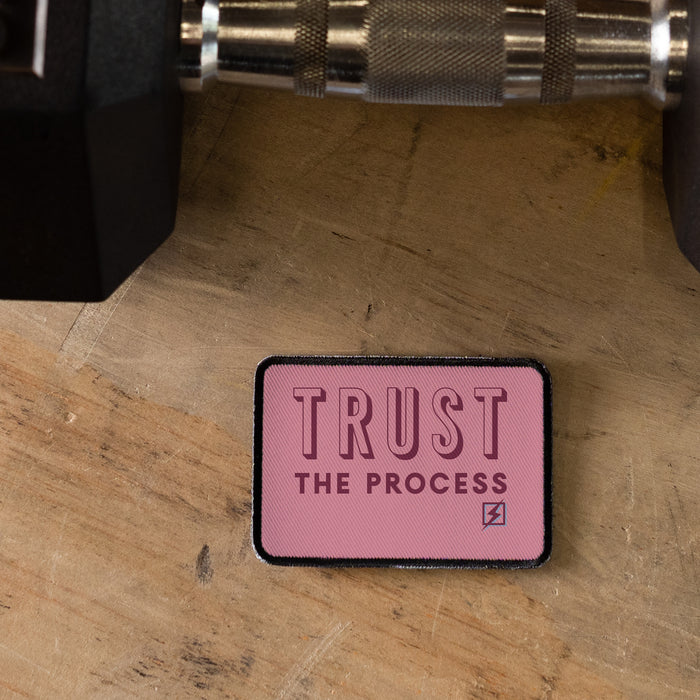 Trust The Process Motivational Velcro Patch