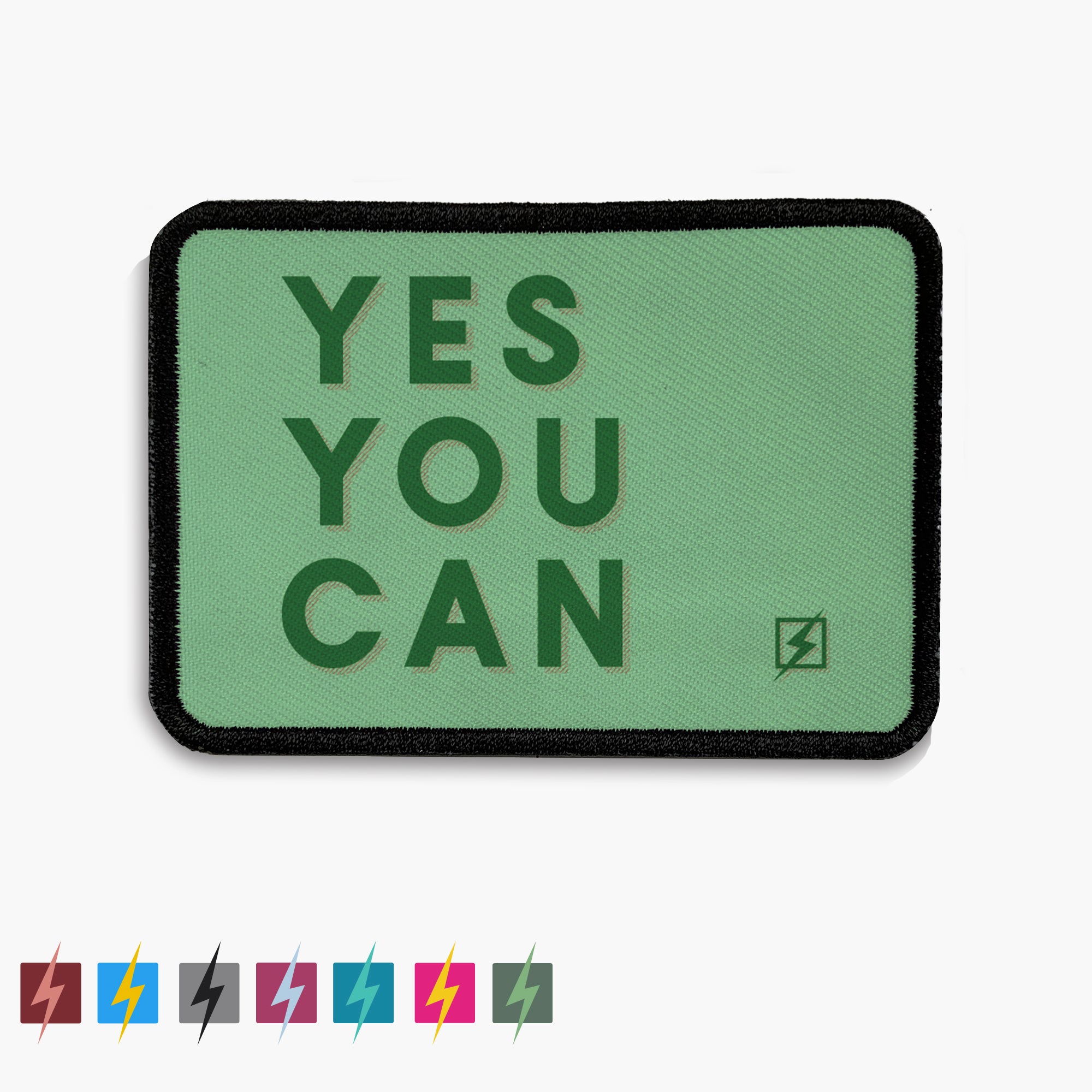 MOTIVATION Velcro Patches (3-Pack Various Sizes)
