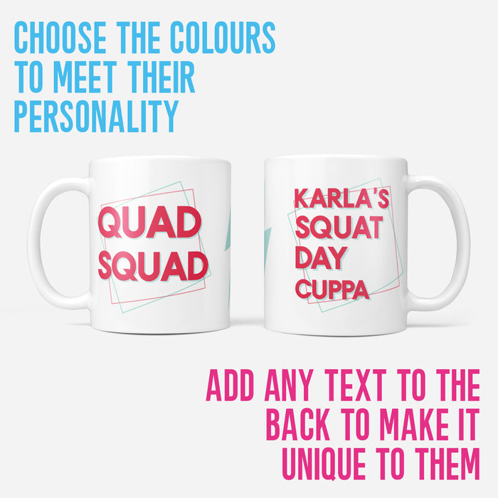 Quad Squad - Fun Fitness Mug