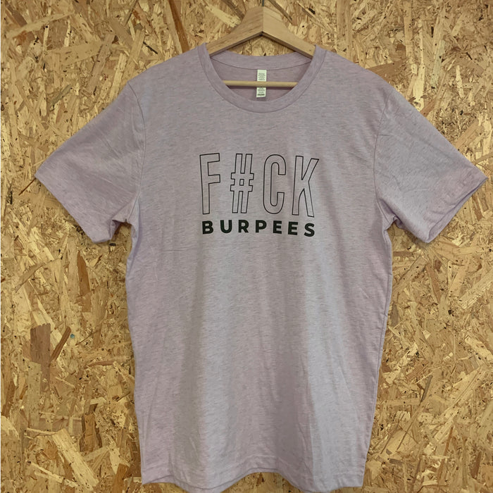 F#ck Burpees - Unisex T-Shirt - Heather Lilac