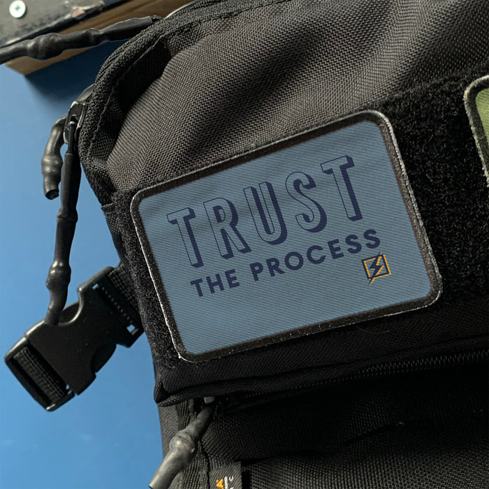 Trust The Process Motivational Velcro Patch