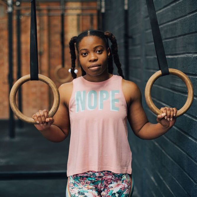 'NOPE' Training Vest Top