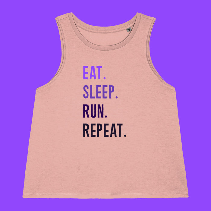 Eat Sleep Run Repeat Vest