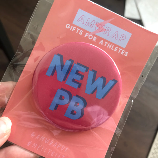 New PB Large Pin Badge