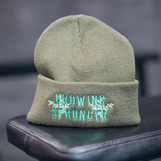 Growing Stronger Beanie Hat