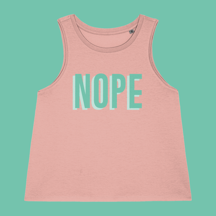 'NOPE' Training Vest Top