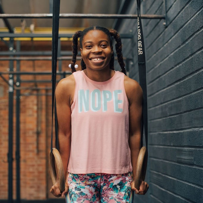 'NOPE' Training Vest Top