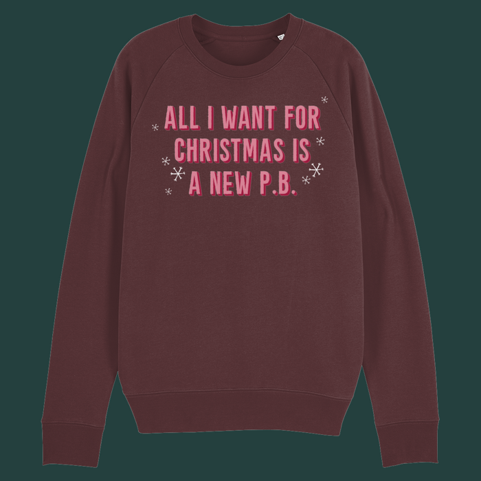 Christmas Jumper - All I Want for Christmas is a New PB