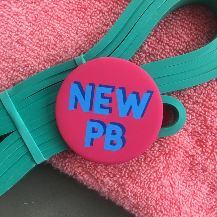 New PB Large Pin Badge