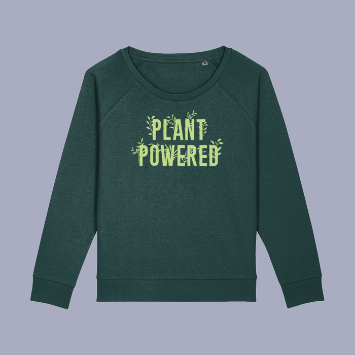 Plant Powered Women's Sweatshirt - Vegan