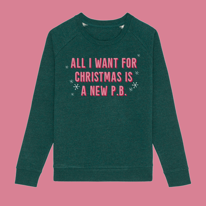 Christmas Jumper - All I Want for Christmas is a New PB